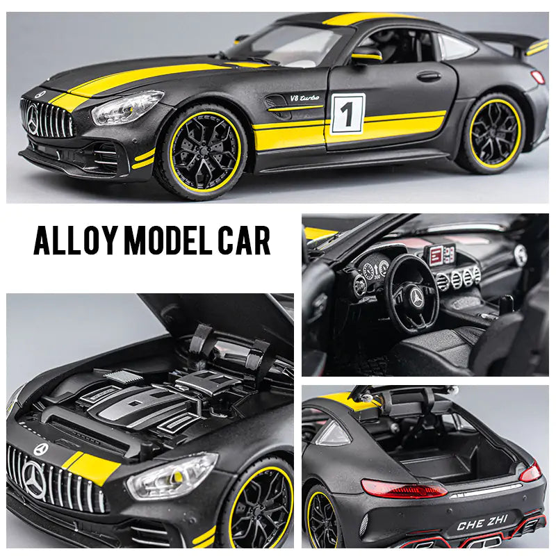 Benz GT GTR Alloy Racing Car Model