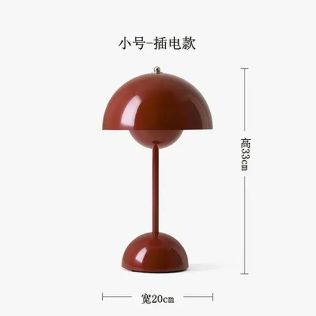 Scandic Touch Rechargeable Mushroom Lamp