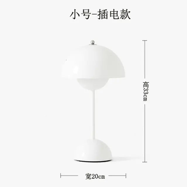 Scandic Touch Rechargeable Mushroom Lamp