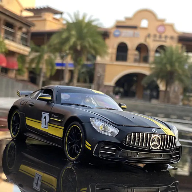 Benz GT GTR Alloy Racing Car Model